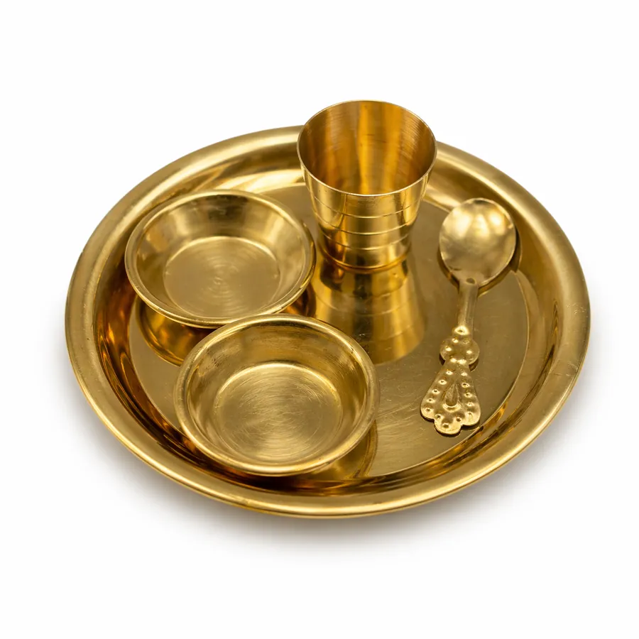 Bhog Plate Set